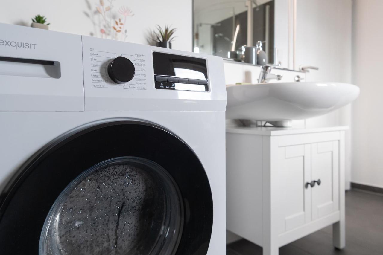 Fuldaliebe - Stadtnahe Moderne Ferienwohnung In Fulda Kültér fotó