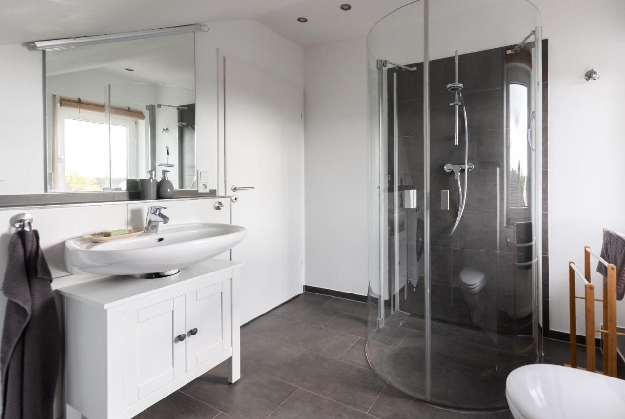 Fuldaliebe - Stadtnahe Moderne Ferienwohnung In Fulda Kültér fotó